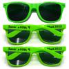 250PC Custom Sunglasses Personalized Bulk Party Favors Wedding Guests Logo Music Show Birthday Bachelorette Bridesmaid Gifts Garden 2024 Prom Customizable Glasses (Green) view 1
