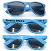 250PC Custom Sunglasses Personalized Bulk Party Favors Wedding Guests Logo Music Show Birthday Bachelorette Bridesmaid Gifts Garden 2024 Prom Customizable Glasses (Blue) view 1