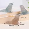 2.2 inch Fluorite Bird Crystal figurines,Hand Carved Healing Crystal blueBird decor statue, Perfect for Meditation Rooms and Yoga Spaces,Bird Sculpture Gift Idea for Birthdays and Special Occasions view 2