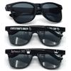 130PC Custom Sunglasses Personalized Bulk Party Favors Wedding Guests Logo Music Show Birthday Bachelorette Bridesmaid Gifts Garden 2024 Prom Customizable Glasses (Black) view 1
