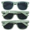 170PC Custom Sunglasses Personalized Bulk Party Favors Wedding Guests Logo Music Show Birthday Bachelorette Bridesmaid Gifts Garden 2024 Prom Customizable Glasses (Sage Green) view 1