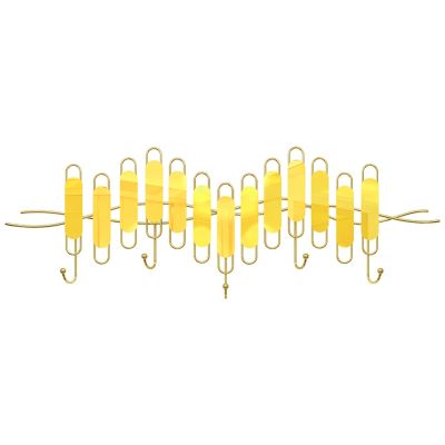 hezhuhe2258 Coat Rack Coat Rack Wall Mount, Entryway Coat Hooks Wall Mounted, Wall Hooks for Hanging, Coat Hanger Wall Mount Hat Rack for Wall with 5 Hooks for Entryway, Bedroom Coat Rack Wall Mount