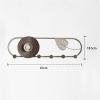 hezhuhe2258 Coat Rack Light Luxury Wall Hanging Coat Rack Creative Entrance Hooks Entry Door Hanging Coat Hooks Entry Door Hanging Coat Rack Wall Hanging Wall Coat Hooks Coat Rack Wall Mount view 2