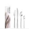 HIDEERPPY Silverware Set, 20-piece Stainless Steel Set Of Four-piece Simple Box Cutlery, Fork And Spoon Set, Home Flatware Set (Color : Silver, Size : 20Pcs) view 1