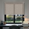 PQRSHADE Light Filter Window Shades Pull Down for Indoor, Custom Door Blinds Window up and Down Roller Blinds with Thermal Insulated for Home Bedroom Office Easy to Install(24.5" W x 56" H) L-Brown view 1