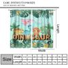 SENRUEGT Dinosaur Kids Curtains,Cute Dino Carton Funny Animal Boys Window Drapery Treatment for Bedroom Living Room,Forest Woodland Wildlife Curtains 52"" W X 84"" L view 2