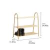 BLPOTA Shoe Rack shoes organizer Shoe Rack Simple Wrought Iron Shoe Shelf Shoe Storage Rack, Used in Entryway Bedroom Living Room Shoe Cabinet Balcnoy Multi-layer Shoe Organizer shoes cabinet (B) view 3
