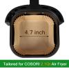 Small Air Fryer Liners Disposable Compatible with COSORI 2.1 Qt Air Fryer, 130 PCS Mini Air Fryer Liners Parchment Paper Baking Sheet for COSORI 2.1 Qt Accessories view 2