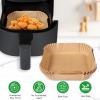 Small Air Fryer Liners Disposable Compatible with COSORI 2.1 Qt Air Fryer, 130 PCS Mini Air Fryer Liners Parchment Paper Baking Sheet for COSORI 2.1 Qt Accessories view 4