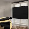 HOTSOON No Drill No Tools Blackout Cellular Shades Top Down Bottom Up Cordless Window Blinds Easy to Install Honeycomb Blinds for Indoor Windows,Bedroom,Blackout Black,36" W x 82" H view 1