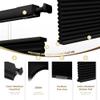 HOTSOON No Drill No Tools Blackout Cellular Shades Top Down Bottom Up Cordless Window Blinds Easy to Install Honeycomb Blinds for Indoor Windows,Bedroom,Blackout Black,36" W x 82" H view 2