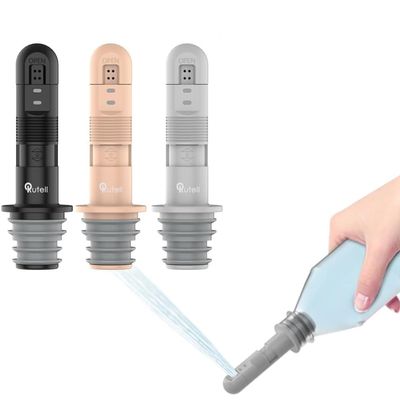 Portable Bidet Sprayer, Adjustable Water Flow, Handheld, Powerful Spray, Fits Bottleneck 21-25mm Water Bottles - Ideal for Women & Children - ABS Material