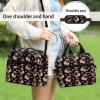 ZOUTAIRONG Insulated Lunch Bag for Kids Ferocious Cute Pug Print Boy Girl Polyester Lunchbox Tote Food Container Cooler Boxes for School Picnic Travel for 1St 3Rd 2Nd 4Th 5Th Grade view 3