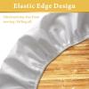 DZASDIYM Custom Round Fitted Tablecloth with Your Photo, Personalized Elastic Edge Table Cover, for Holiday Dinner Parties Special Occasions Indigo Fit for 60" Table view 4