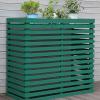 Outdoor Unit Mini Split air Conditioner Cover, Protective Cover for air Conditioner, Outdoor Wooden air Conditioner, Fence to Hide air Conditioner, Suitable for Outdoor air Conditioning Unit Racks ( C view 1