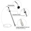 CKSEKD Stainless Steel Siphon Racking Cane Kit,Beer Siphon With 1M Hose,Beer Transfer Tools With Hook For Wine Bucket Carboy Washable view 3