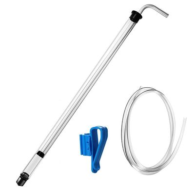 Auto Siphon, Wine Transfer Filler Kit (Siphon Racking Cane +1.2M Hose + Clamps) For Beer Wine Bucket Carboy Bottle (Color : Blue)