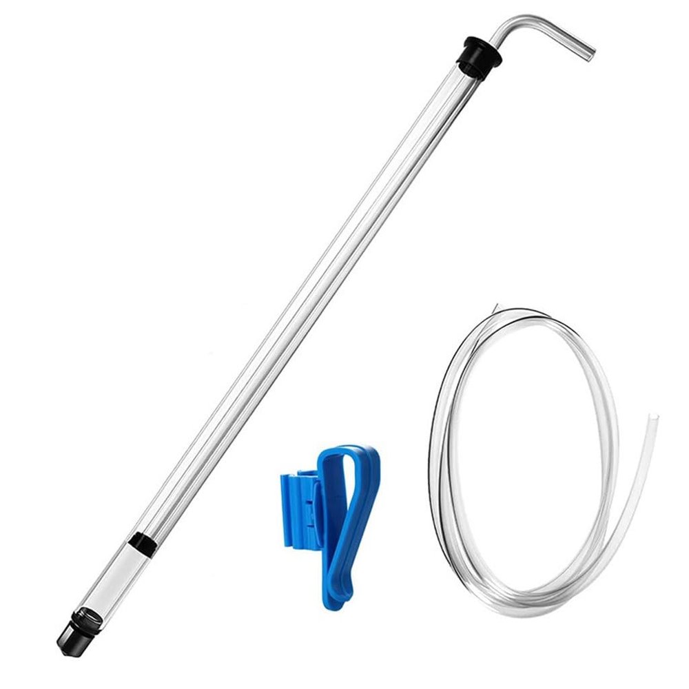 Auto Siphon, Wine Transfer Filler Kit (Siphon Racking Cane +1.2M Hose + Clamps) For Beer Wine Bucket Carboy Bottle (Color : Blue)