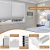 Refinest Customize Blackout Cellular Shades Cordless,Privacy Honeycomb Shade Pleated Blinds Coverings for Bedroom,Living Room,Office, Indoor Windows,Size 29'' W x 48'' H,Light Brown view 2