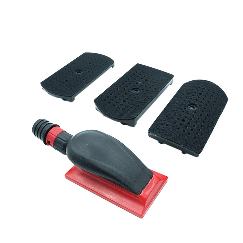 ADSFASF Hand Sanding Block, Dry Grinding Push Board, Grinding Polish Tool with Replacing Board for Polishing, Metalworking Industrial Shops Auto Body, 70mmx120mm/661