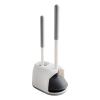ADSFASF 2 in 1 Toilet Bowl Brush Plunger with Holder Combo, White Base/224 view 1