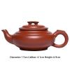 Tea Kettle Stovetop Purple Clay Pot Exquisite Retro Handmade Square Pot Teapot Purple Clay Pot Home Tea Room Teapot Tea Pots for Stove Top view 2
