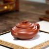 Tea Kettle Stovetop Purple Clay Pot Exquisite Retro Handmade Square Pot Teapot Purple Clay Pot Home Tea Room Teapot Tea Pots for Stove Top view 4