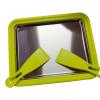ADSFASF Ice Cream Roll Maker Machine Portable Stainless Steel Food Grade Material Summer Yogurts Machine, Green/80 (Color : Green) view 1