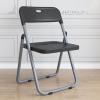 JSLXNDM Plastic Folding Chair Steel Folding Dining Chairs Folding Chairs Bulk Fold up Event Chair Portable Commercial Chair with Steel Frame 350lb for Bedroom, Computer Chairs, Training Chairs 1 view 1
