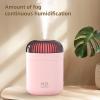 Dreamzy Streaming Light Humidifiers: Pink 500ml Large Capacity Hydrating Mist Humidifier with LED Lights 2-in-1 Cool Mist Humidifier for Home & Plants view 2