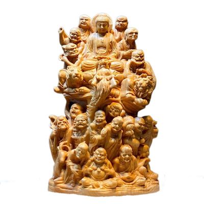 Lagnlnaoy Sakyamuni Buddha Feng Shui Statue for Wealth, Safety, and Good Luck