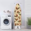 Vanideaoty Poster Rooster Ironing Board Cover and Pad Standard Size 15 x 54 Stain Resistant Fasteners Elastic Edge Ironing Cover view 3