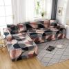 1-Piece L Shape Sofa Cover,Stretch Sofa Slipcover Elastic Fabric Print Chair Loveseat Couch Cover Universal Spandex Furniture Protector,Print 32,Single Seat(90-140cm/35-55inch) view 1