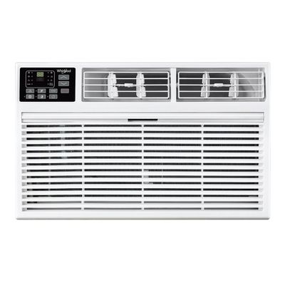 Whirlpool 12,000 BTU Wall Air Conditioner, up to 550 Sq., Timer, White