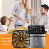 QLRGNE 8QT Air Fryer Crisping Plate for Gourmia GAF846 Air Fryers, Upgraded Nonstick Air Fryer Grill Pan Plate Crisper Tray Rack Insert Grate Shelf Grid for 8QT Gourmia Air Fryers, Dishwasher Safe view 2