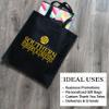 USMG Custom Popular Non-Woven Tote Bag with One-Color Print - Perfect for Business Logos and Marketing Promos view 3