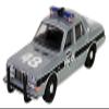 Collectibles Greenlight 62020-E Hollywood Series 41 - The Crow - 1984 Plymouth Gran Fury - Inner City Police Department 1/64 Scale Diecast view 1