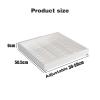 LLYLAFDC Slide Out Drawer Storage Shelves,Pull Out Kitchen Storage,Home Office Organization Hidden Storage Pantry Shelf,Self-Adhesive Drawer for Kitchen Cabinets, Bathroom, Living Room (Size : White) view 2