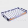 Pull Out Trousers Rack, Extendable Pull Out Closet Rod, Closet Pants Hanger Bar Aluminum alloy and ABS Hanger Rail Extendable Trousers Hanger for Clothes Towel Scarf Trousers Tie ( Color : White , Siz view 3