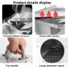 JOMRTS Electric Vegetable Dicer, Stainless Steel Fruit Chopper Dicer Shredder Automatic Onion Potato Cutter Food Processor Cutting Machine with Dicing Knife Nets for Commercial Home Use,10mm (12mm) view 4