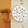 Timethink 15'' Cosmetic Brush Modern Decorative Wall Watch Clock Fashion Cosmetic Artwork Quiet Quartz Non Ticking Battery Operated Wall Art Clock for Girl Beauty Salon Girls Room Makeup Artist Gift view 4