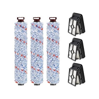 DOWOPBNS Multi-Surface Brush Roller And Filter 3-Piece Set, Compatible For Besam 1866 1785 2305 2306 1926.3-in-1Cleaner Attachment, lgggsssong00