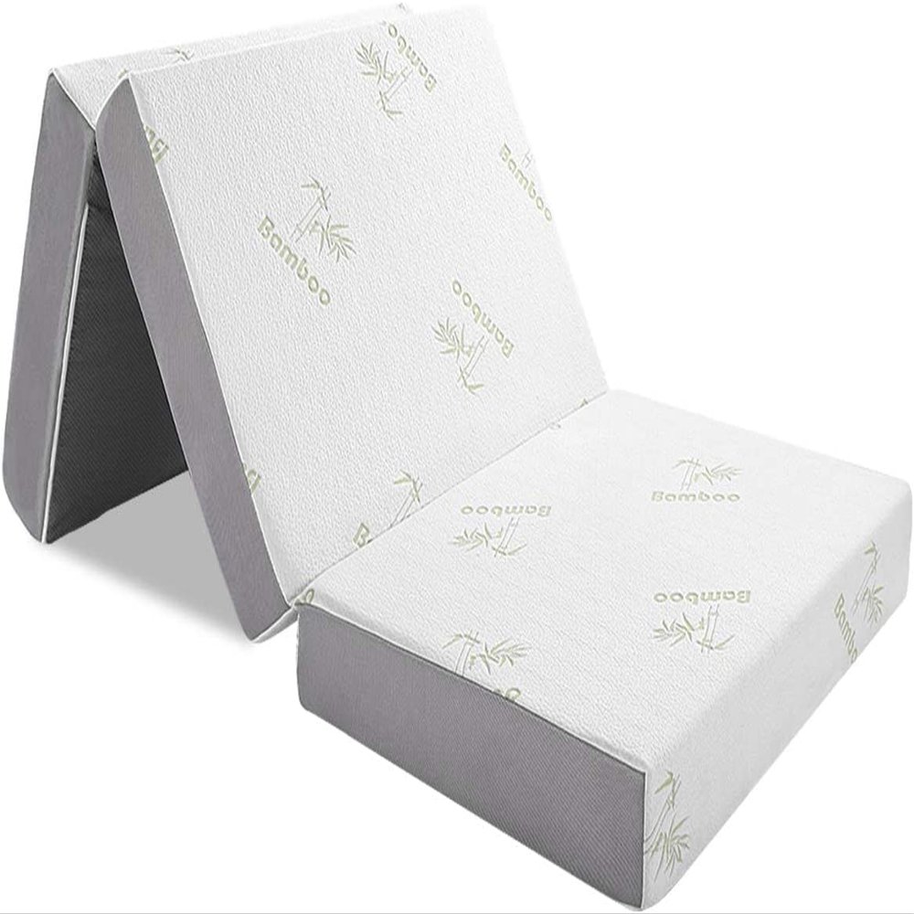 Inofia Trifold Mattress 5 Inch Full Size, Foldable Camping Mattress