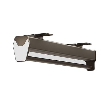 Extendable Pull Out Closet Rod, Sliding Wardrobe Closet Valet Rod, Closet Clothes Hanger Rail, Pull-out Closet Rod, Wardrobe Clothing Rail, Closet Organizer Rack for Pants and Coat (Color : Brown, S