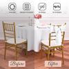 120 PCS Satin Chair Sashes White Shiny Chair Ribbon Ties Back Bows Designed Sashes Universal Chair Cover for Wedding Reception Gathering Birthday Party Banquet Restaurant Chair Decor (7x78inch) view 4