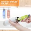 3 in 1 Cup Lid Gap Cleaning Brush Set, Multifunctional Bottle Cleaning Brush, Silicone Cup Lid Gap Cleaner, Home Kitchen Crevice Cleaning Tools (Blue) view 2