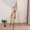 Easels European-style Wrought Iron Oil Painting Shelf, Floor Stand Display Stand, Environmentally-friendly Paint Wedding Easel, Foldable Poster Photo Bracket, Adjustable Picture Support Frame Up And view 3