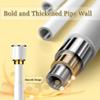 Telescopic Shower Curtain Rod No Drilling Curtain Rod Tension Rods Adjustable from 16-197 Inches for Wardrobe Balcony Privacy Living Room (Carbonizedcolor : Silver, Size : 20"-30") view 2