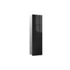 Emco Asis Pure Cabinet Module with Glass Front Door Hinge Right Flush-Mounted 730 mm Black view 1