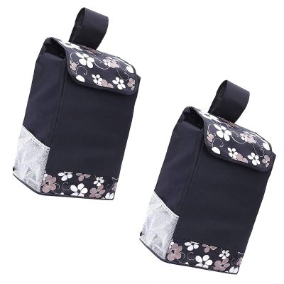 1/2PCS Portable Grocery Shopping Luggage Cart Cloth Bag - 39L Hand Cart Replacement Bag/Waterproof Oxford Cloth Storage Bag/Trolley Replacement Bag Shopping Cart Bags/Reusable Shopping Bag (Color : 2